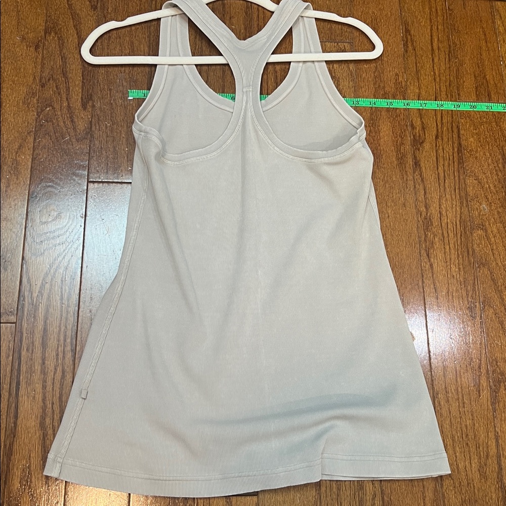 28. Lululemon Ribbed Beige Tank Similar To Align PTP 13.5-14”